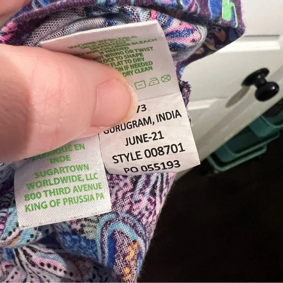 Lilly Pulitzer Purple Floral Dress - Picture 6 of 6